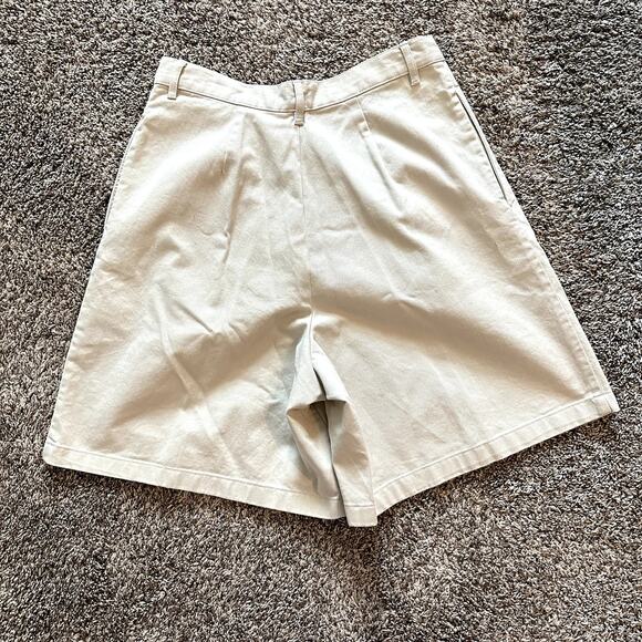 VTG RALPH LAUREN SPORT High Rise Khaki Shorts Size 8 Retro Y2K Indie Hipster - Picture 5 of 11